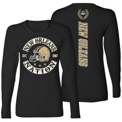 Women's Football Nation Long Sleeve - New Orleans