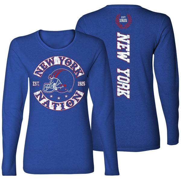 Women's Football Nation Long Sleeve - New York