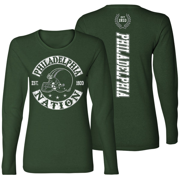 Women's Football Nation Long Sleeve - Philadelphia