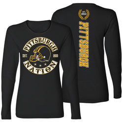 Women's Football Nation Long Sleeve - Pittsburgh