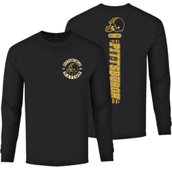 Men's Football Team Stripes Long Sleeve - Pittsburgh