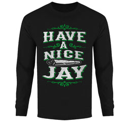 Men's LS Funny Mary Jane 402 - Have a Nice Jay