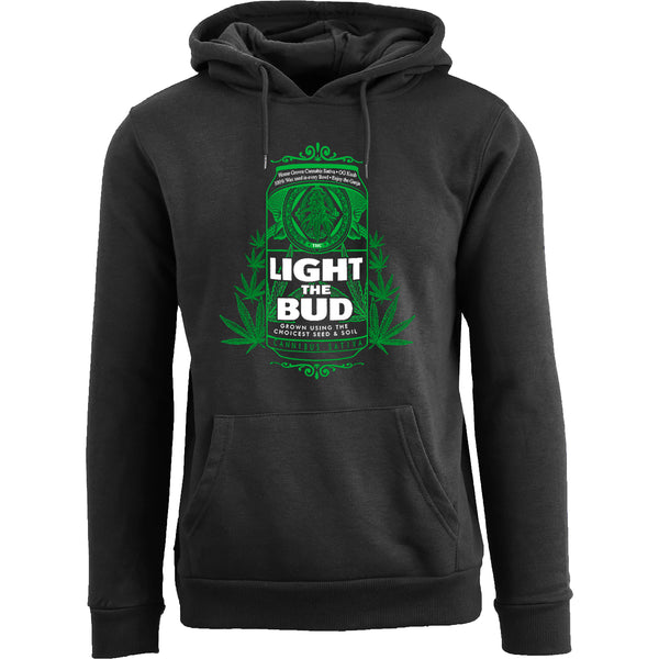 Men's Funny Mary Jane 402 Pull Over Hoodie - Light The Bud