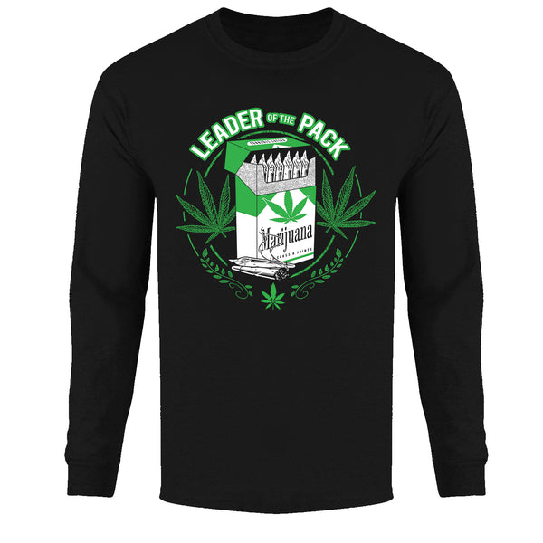 Men's LS Funny Mary Jane 402 - Leader of The Pack