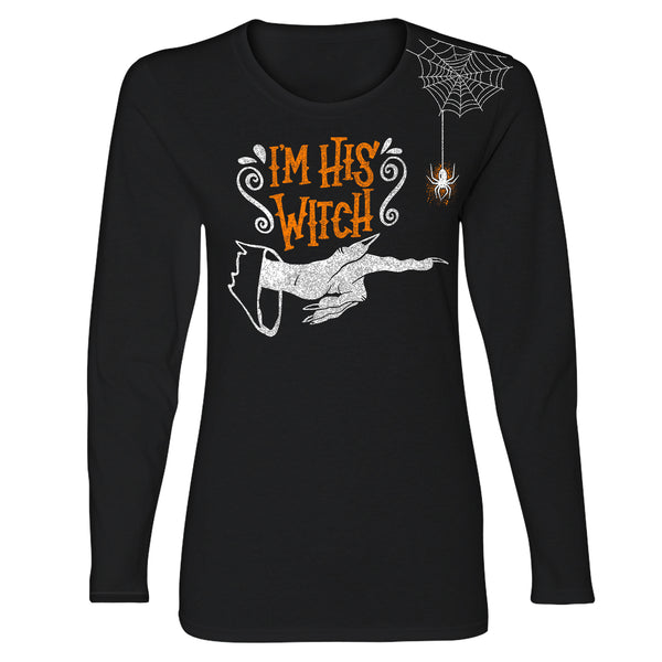 Women's Halloween Long Sleeve - I'm His Witch