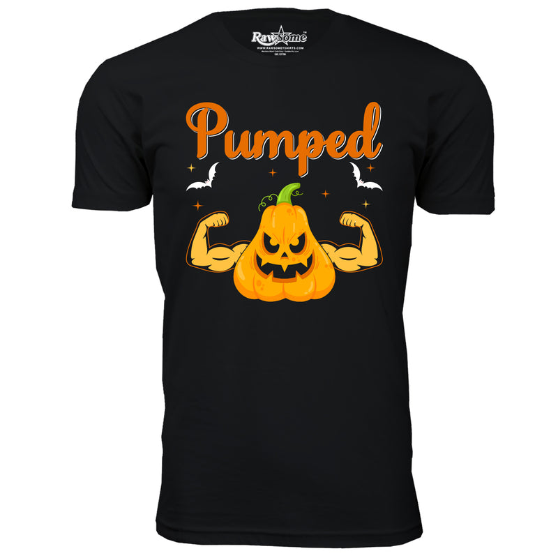 Men Creepy Scary Halloween T-Shirt - Pumped