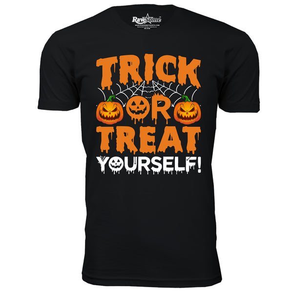 Men Creepy Scary Halloween T-Shirt - Trick or Treat Yourself