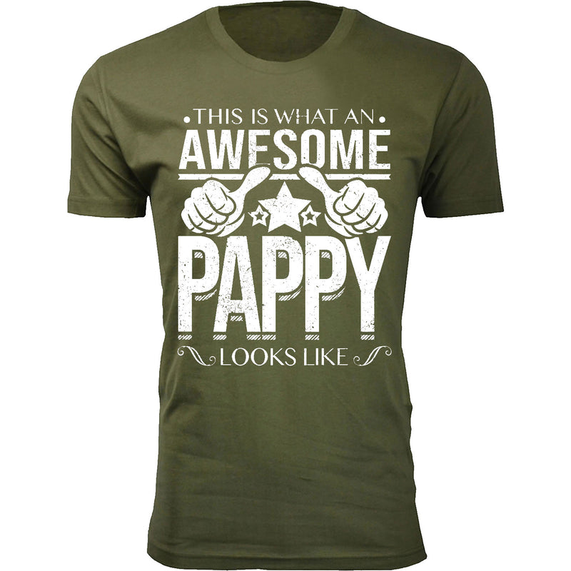 Men's This is What An Awesome PAPPY Looks Like T-shirts