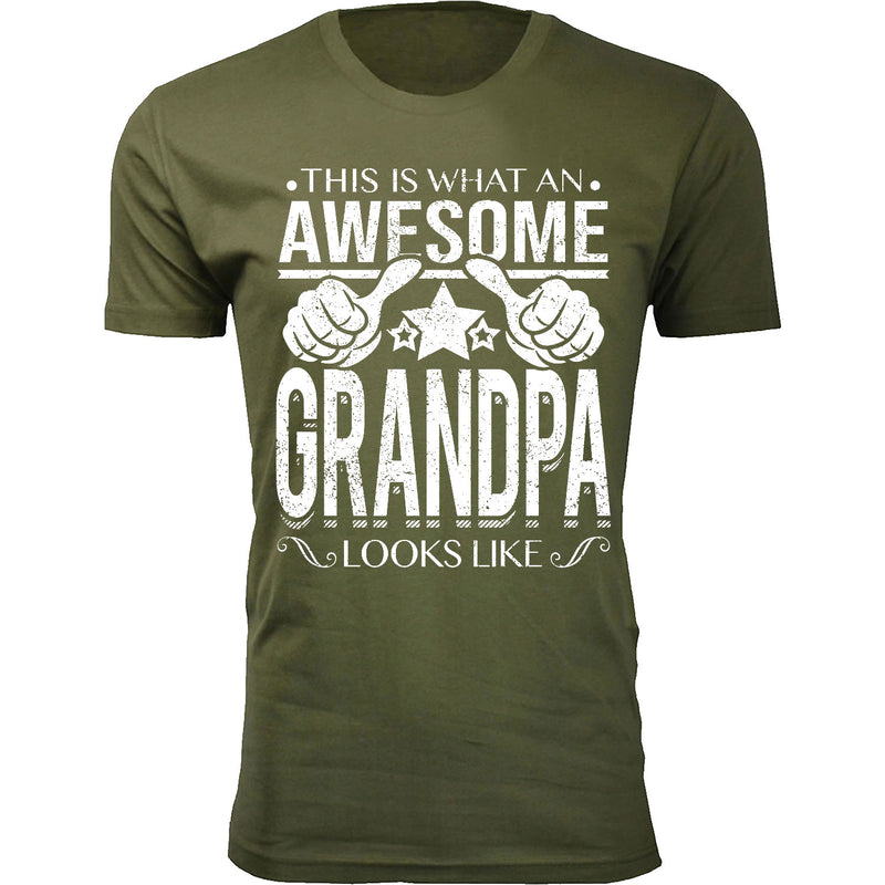 Men's This is What An Awesome GRANDPA Looks Like T-shirts