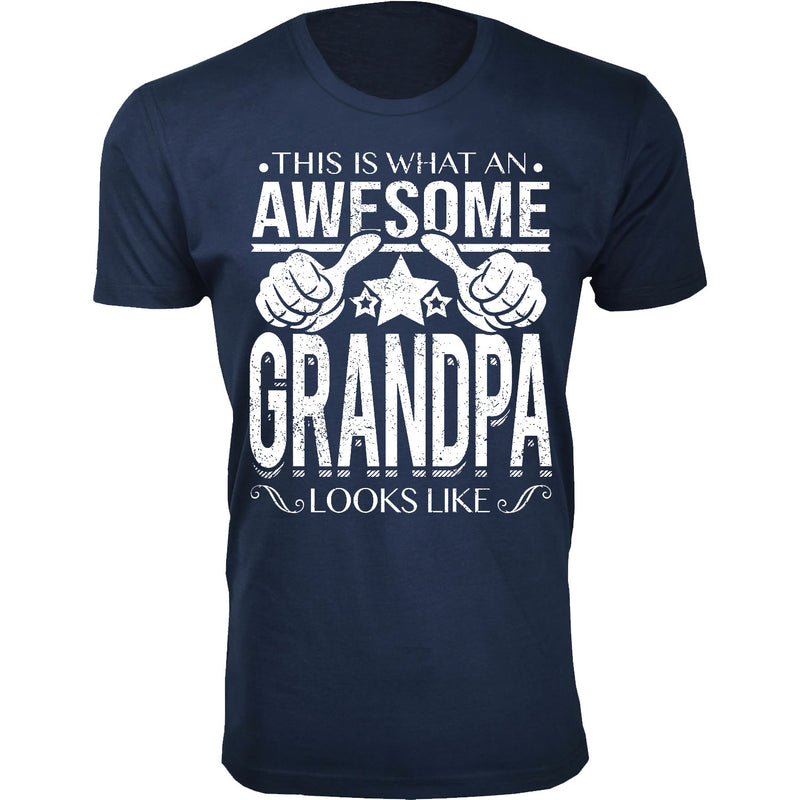 Men's This is What An Awesome GRANDPA Looks Like T-shirts