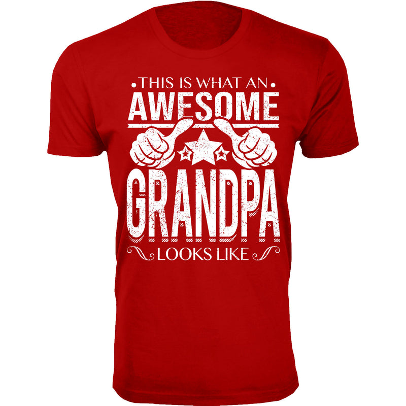 Men's This is What An Awesome GRANDPA Looks Like T-shirts