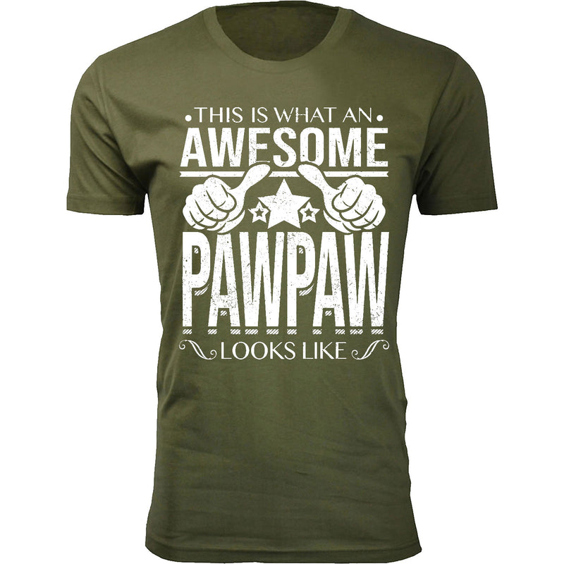 Men's This is What An Awesome PAWPAW Looks Like T-shirts