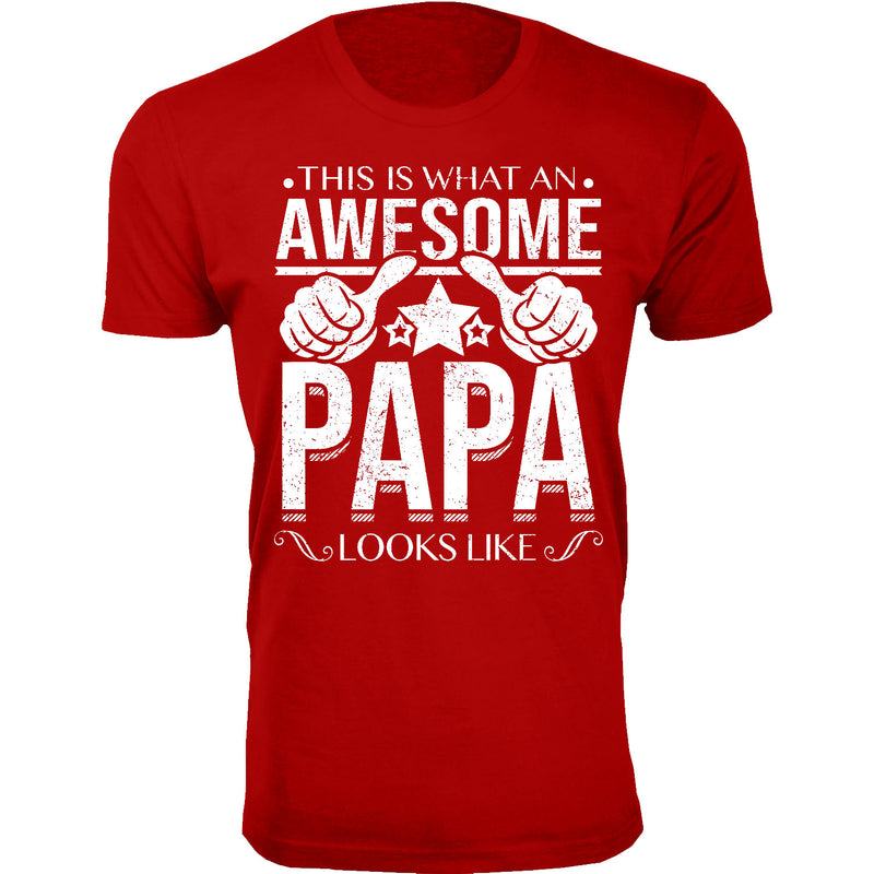 Men's This is What An Awesome PAPA Looks Like T-shirts