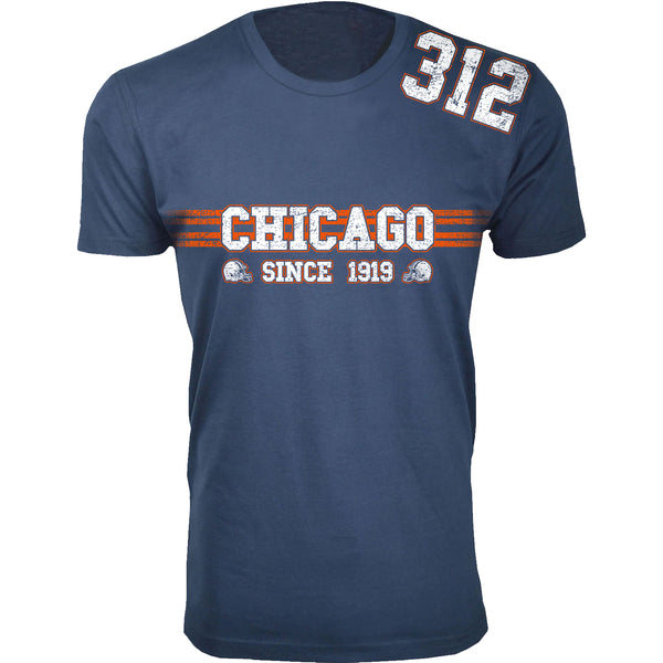 Men's Playoff Football T-shirts - Chicago