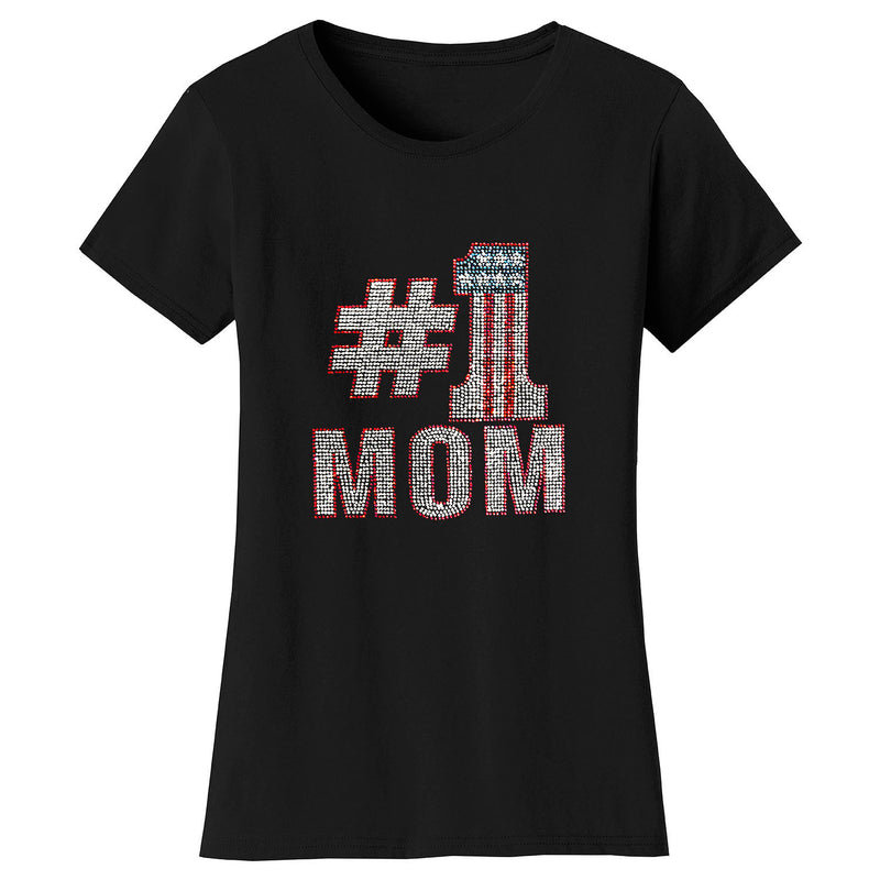 Mother's Day - # 1 Mom (Bling)