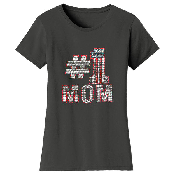 Mother's Day - # 1 Mom (Bling)