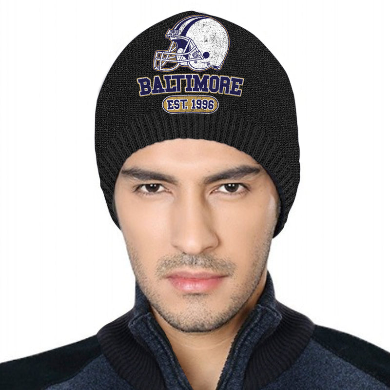 Football Beanie - Baltimore