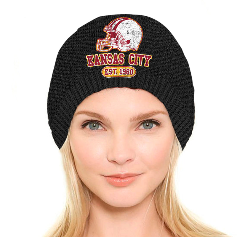 Football Women Beanie - Kansas City