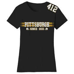 Women's Playoff Football T-Shirts - Pittsburgh